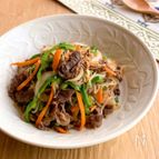 【腸活チャプチェ】糸こんにゃくと野菜でボリューム100点！