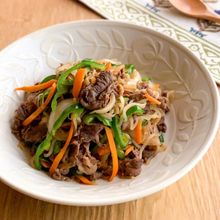 【腸活チャプチェ】糸こんにゃくと野菜でボリューム100点！