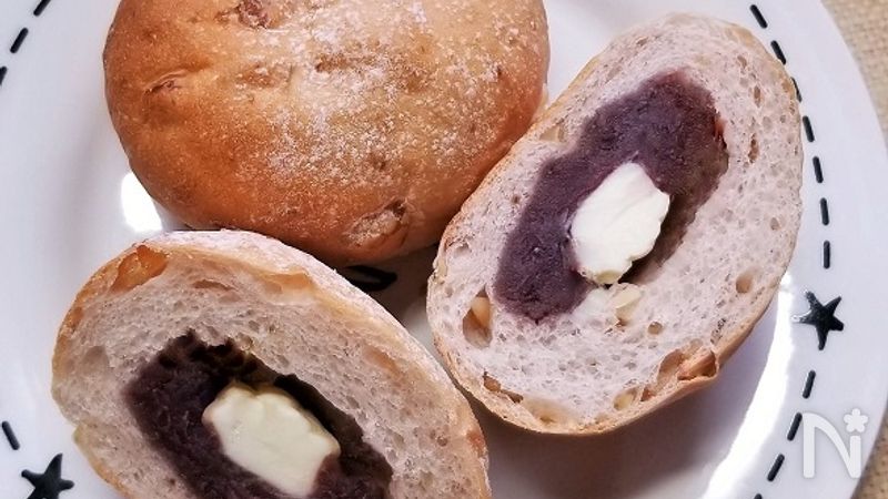 くるみとクリームチーズのあんパン By 長岡美津恵akai Salad レシピサイト Nadia ナディア プロの料理家のおいしいレシピ