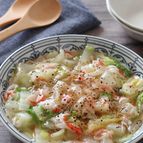 【白菜とカニカマのふわとろ煮】優しい味で身体も温まる！