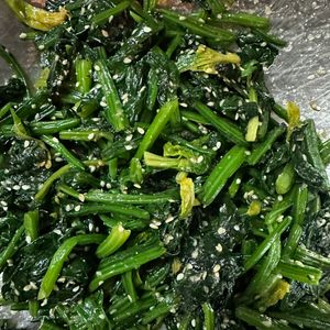 856908の作ってみた!投稿(ほうれん草のおいしい食べ方1位😋砂糖醬油のごま和え🥗✨)