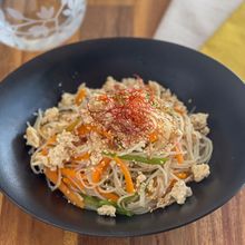 レンチンだけ!白だし香るヘルシー韓国風チャプチェ