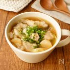 【チキンの和風みぞれスープ】大根おろしたっぷり♪