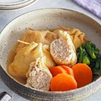 【豆腐つくねの巾着煮】これ作れたら一生役立つ栄養レシピ9