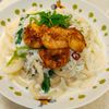 もんぶらん°・*:.。.☆の作ってみた!投稿(しらすとしし唐の柚子胡椒クリームパスタ)