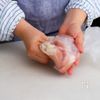 トマトだれでさっぱり！夏野菜の油淋鶏の下準備