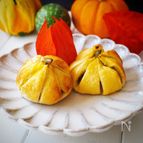 超簡単‼️食パンでパンプキンパン🎃