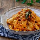 簡単おつまみ＊油揚げのキムチーズ炒め＊