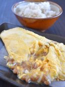 納豆オムレツ