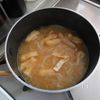 だしパックで簡単♪玉ねぎと油揚げの味噌汁の工程3