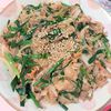 milkの作ってみた!投稿(豚にら春雨のチャプチェ風スタミナ炒め😋スタミナ丼にも💖)