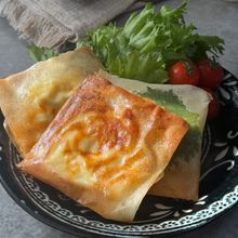 【ささ梅チー焼き】パリっとやみつき♪