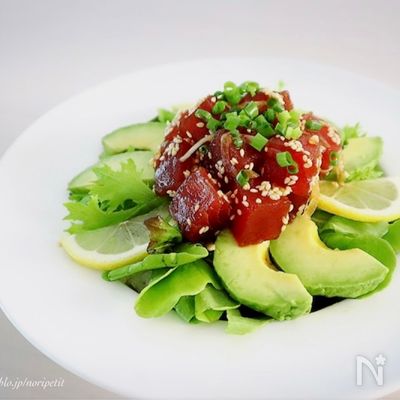 簡単♡おいしいハワイ飯 ポキ丼