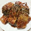 よっこの作ってみた!投稿(ご飯泥棒すぎる♩鯖のごま照り焼き)