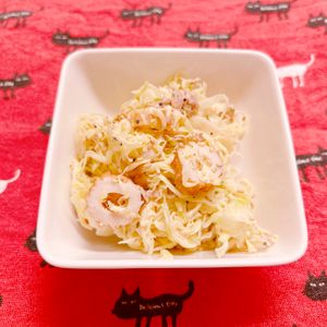 ビートの作ってみた!投稿(キャベツちくわのツナマヨサラダ【キャベツ大量消費】)