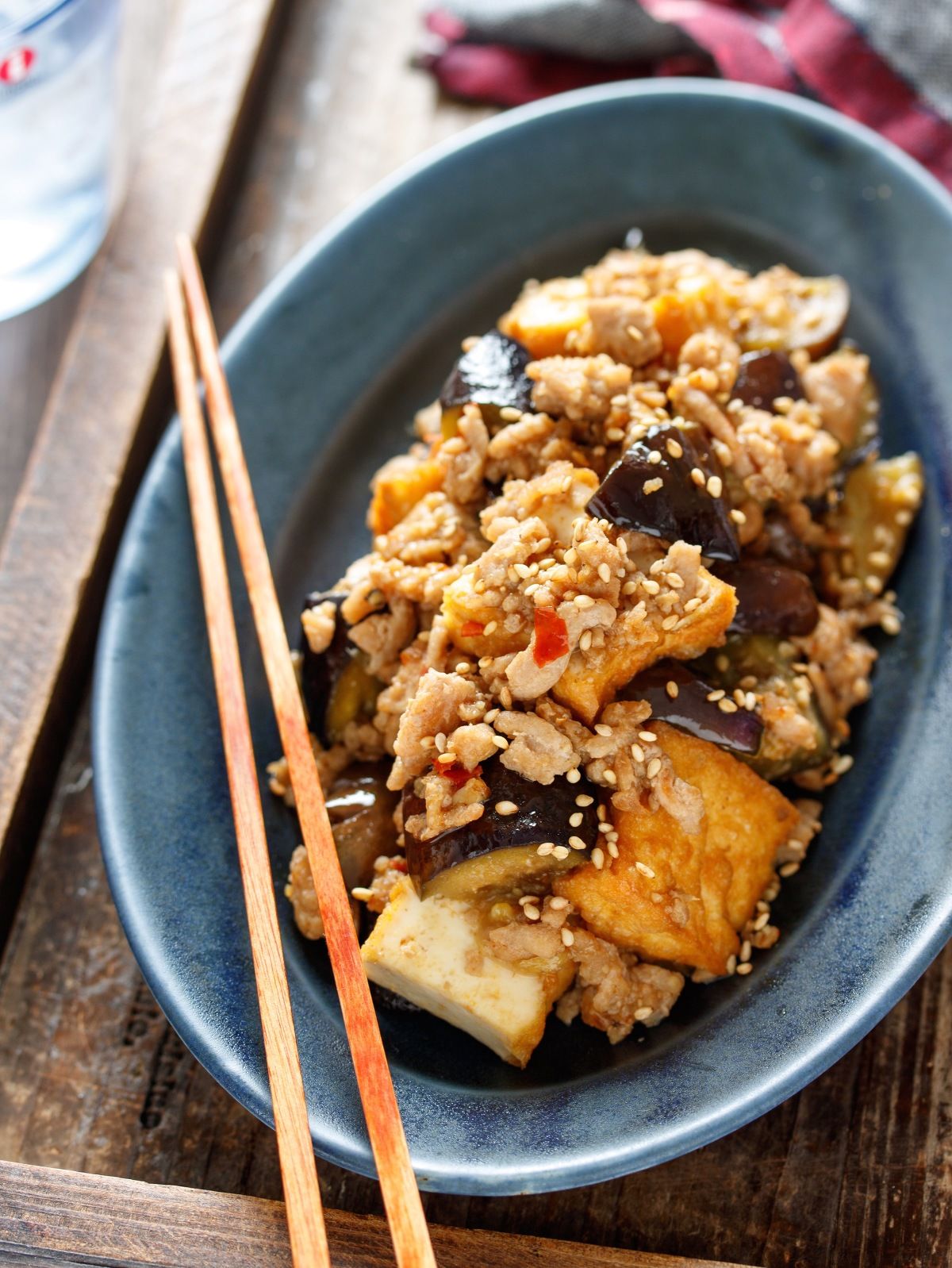 なすと厚揚げの肉味噌炒め【作り置き お弁当 カサ増し】 レシピサイトNadia