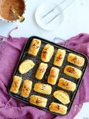 2枚のシートで16個！　くるくる☆スイートポテトパイ！