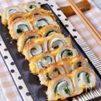 簡単おつまみ♡『大葉チーズのくるくる竹輪揚げ』副菜・お弁当◎