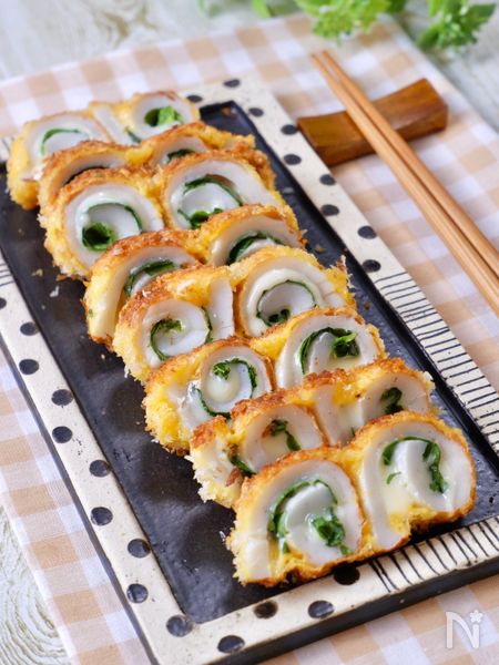 くるくるちくわ揚げ