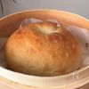 蒸しベーグルのチーズたまごサンドの工程1