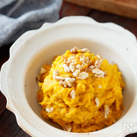 かぼちゃのデリ風チーズサラダ【#お弁当#作り置き#冷凍保存】