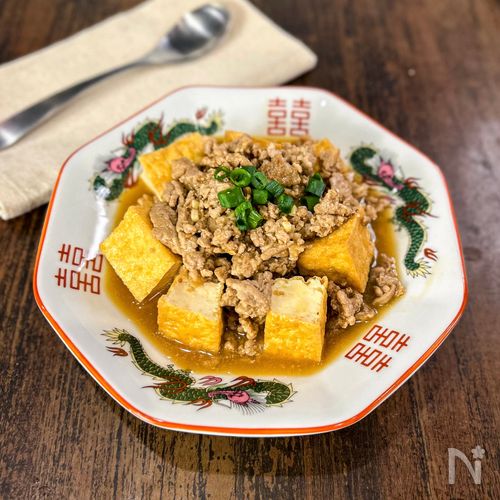 【家常豆腐】豆腐とひき肉のご飯泥棒