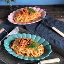 絶品！お野菜ソース【にんじんとツナの冷製パスタ】