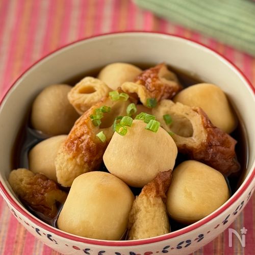 里芋とちくわのレンジ煮♪食材2つで完結！レンジで簡単調理！