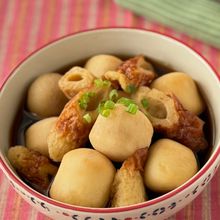 里芋とちくわのレンジ煮♪食材2つで完結!レンジで簡単調理!