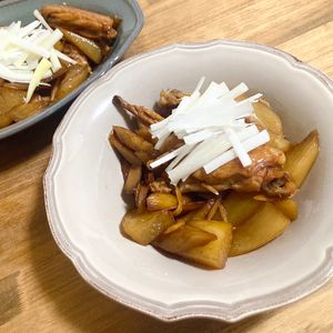 ゆかりの作ってみた!投稿(こっくり染み染み【鶏ごぼう大根】)