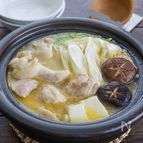 本鶏だしのふわとろ水炊き ～香味梅だれ～