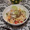 猫の尻尾の作ってみた!投稿(【ヘルシ〜！豆乳担々冷やしうどん】レンジで簡単にできる◎)