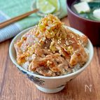 お箸が止まらない♩ネギ塩豚丼