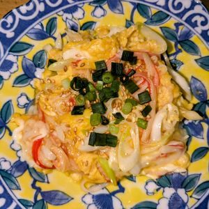 joe sanの作ってみた!投稿(【ふわとろ海鮮たまご】簡単すぎる節約絶品中華)