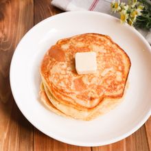 簡単ヘルシーおやつ♪ふわふわお豆腐ホットケーキ
