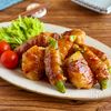 春野菜をもりもり♪【新玉ねぎとスナップえんどうの豚バラ巻き】の工程5