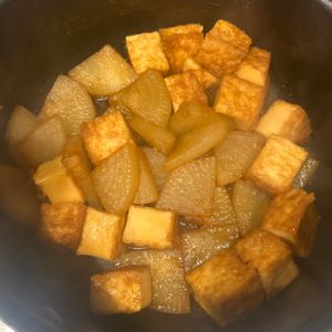 309777の作ってみた!投稿(味しみ♡とろとろ♡『大根と厚揚げの照り煮』)