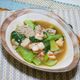 海老と豚肉のとろーりチンゲン菜炒め