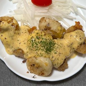 ちーさんの作ってみた!投稿(【やみつきチキンの粒マスタードソース】これは美味しすぎる…！)