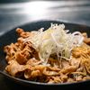 紹興酒香る豚バラの黒酢焼きそばの工程5