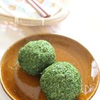 青のりおはぎ。
