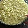 千切りキャベツ（カット野菜使用）で即席ザワークラウト風の下準備