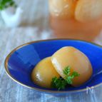 とろける美味しさ　桃のシロップ漬け。