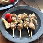 バジル風味の【イタリアン焼き鳥】おうちバルやお弁当に