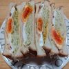 よっこの作ってみた!投稿(ハムエッグトーストサンド 作り置きレシピ 半熟卵がトロ~リ♪)