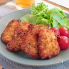 サクサクッ！鶏むね肉のカレーフライ