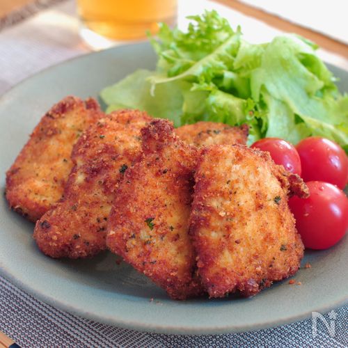 サクサクッ!鶏むね肉のカレーフライ