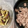 【なすと豚肉のごま味噌炒め】10分かからない!ご飯が進む♪の工程1