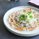 〖 重ねて焼くだけ 〗れんこんチーズのしらすのせ