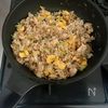 間違いない美味しさ！ガーリックペッパー鶏ねぎチャーハンの工程5